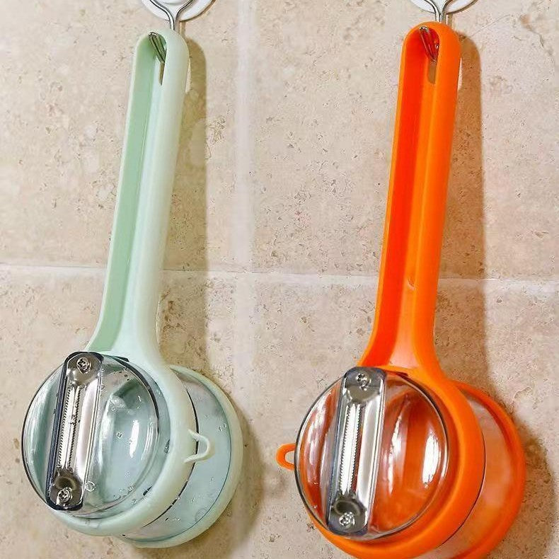 No More Flying Veggie Peels ? We?ve Got a Catcher!