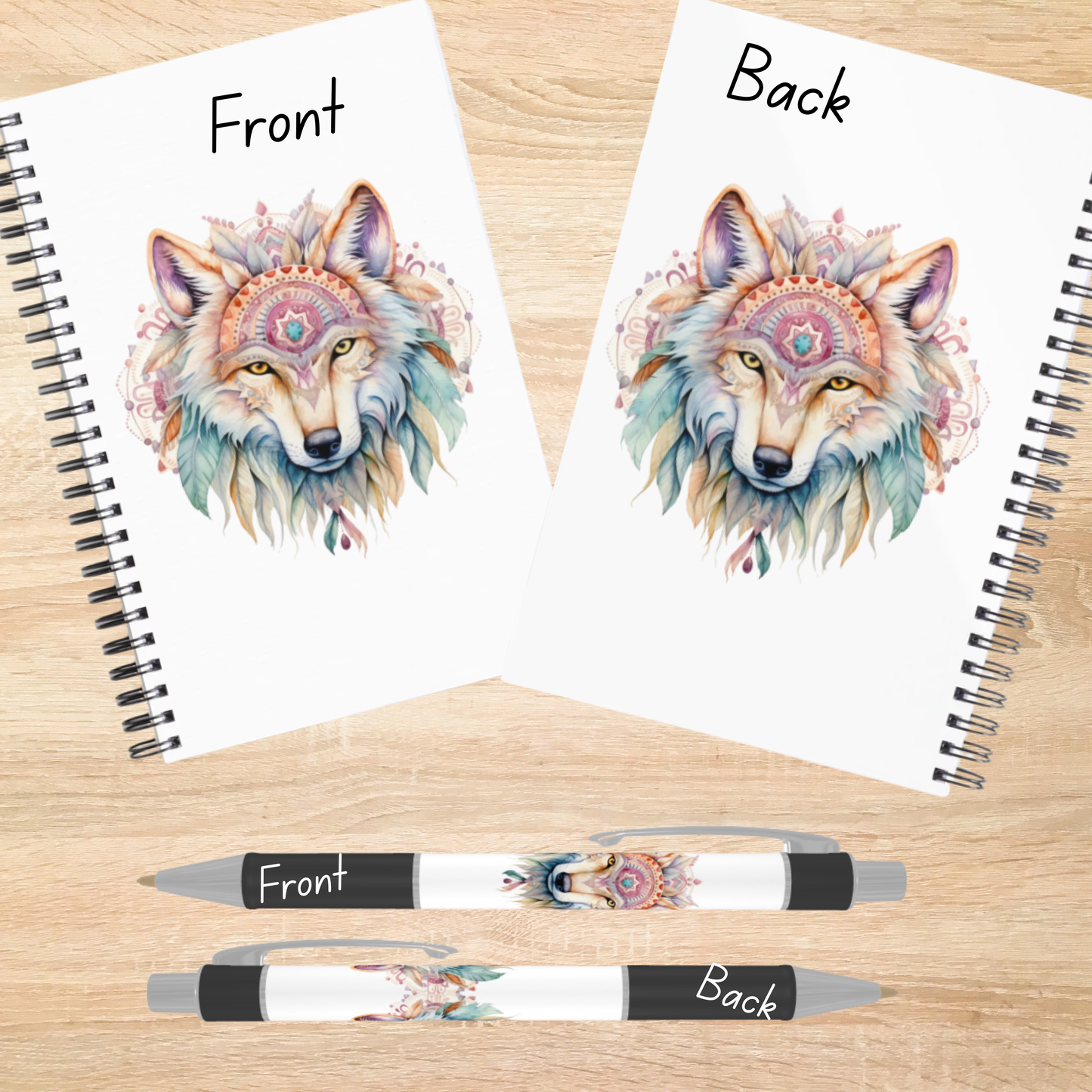 Spirit Wolf Journal & Pen Set (Free Shipping)