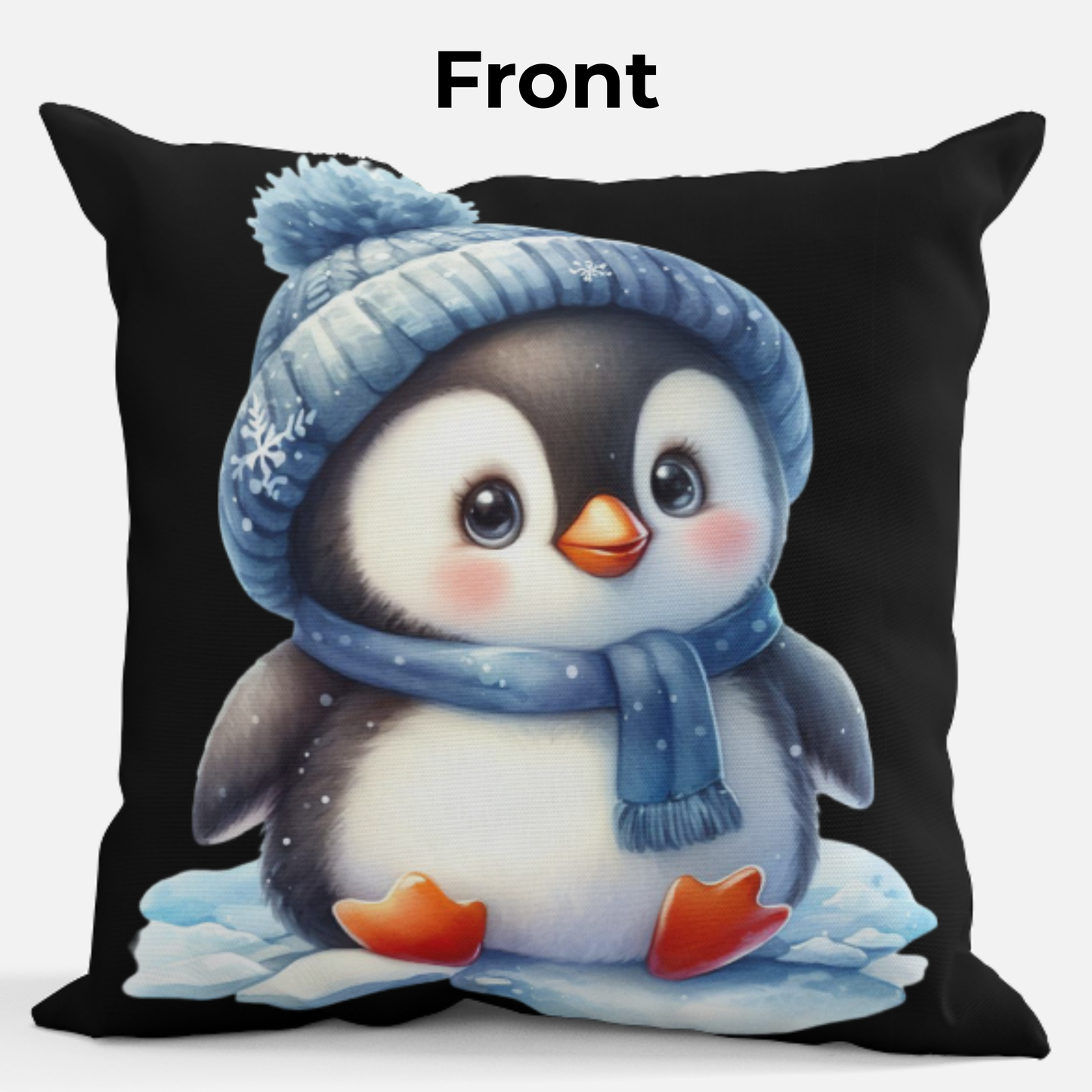 Snowcap Snuggles Pillow (Free Shipping)