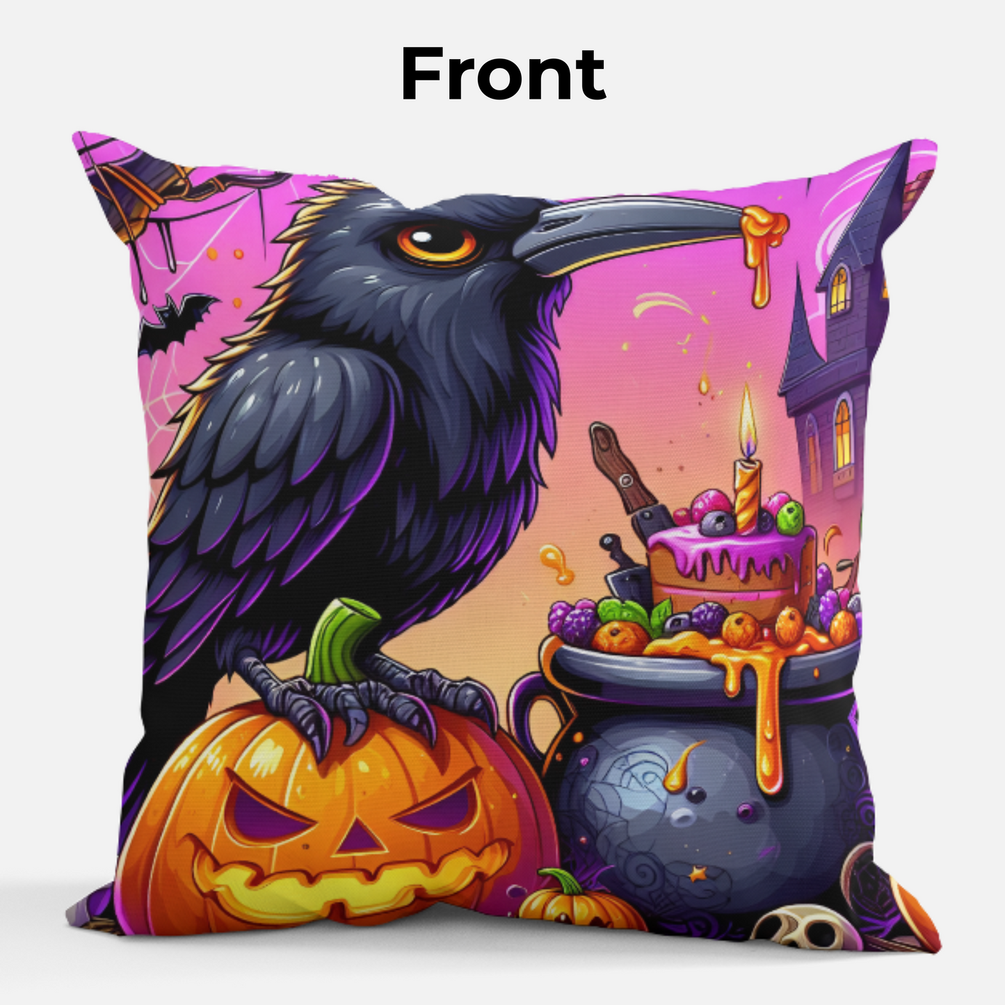 Cauldron Cackle Pillow (Free Shipping)
