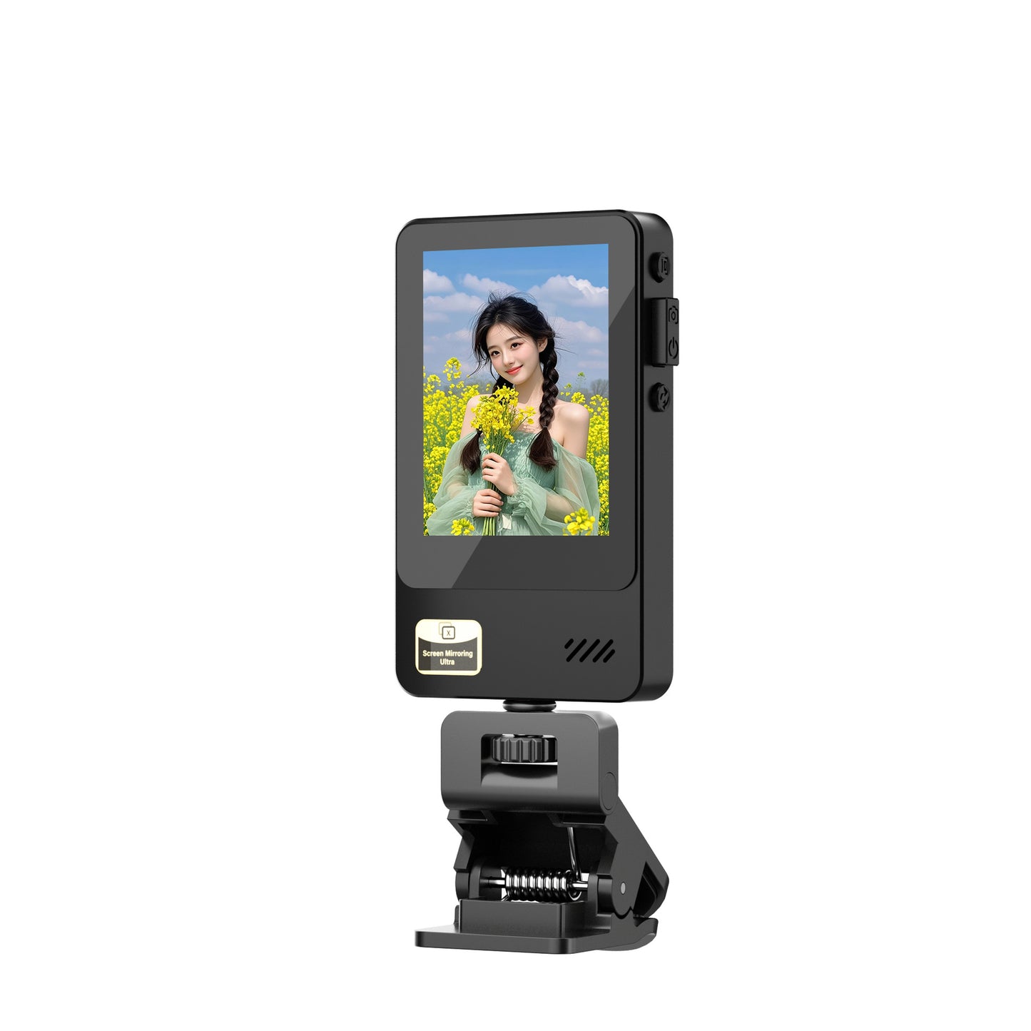 Magnetic Wireless Phone Selfie Screen Mirror with Zoom and Audio - FREE SHIPPING!