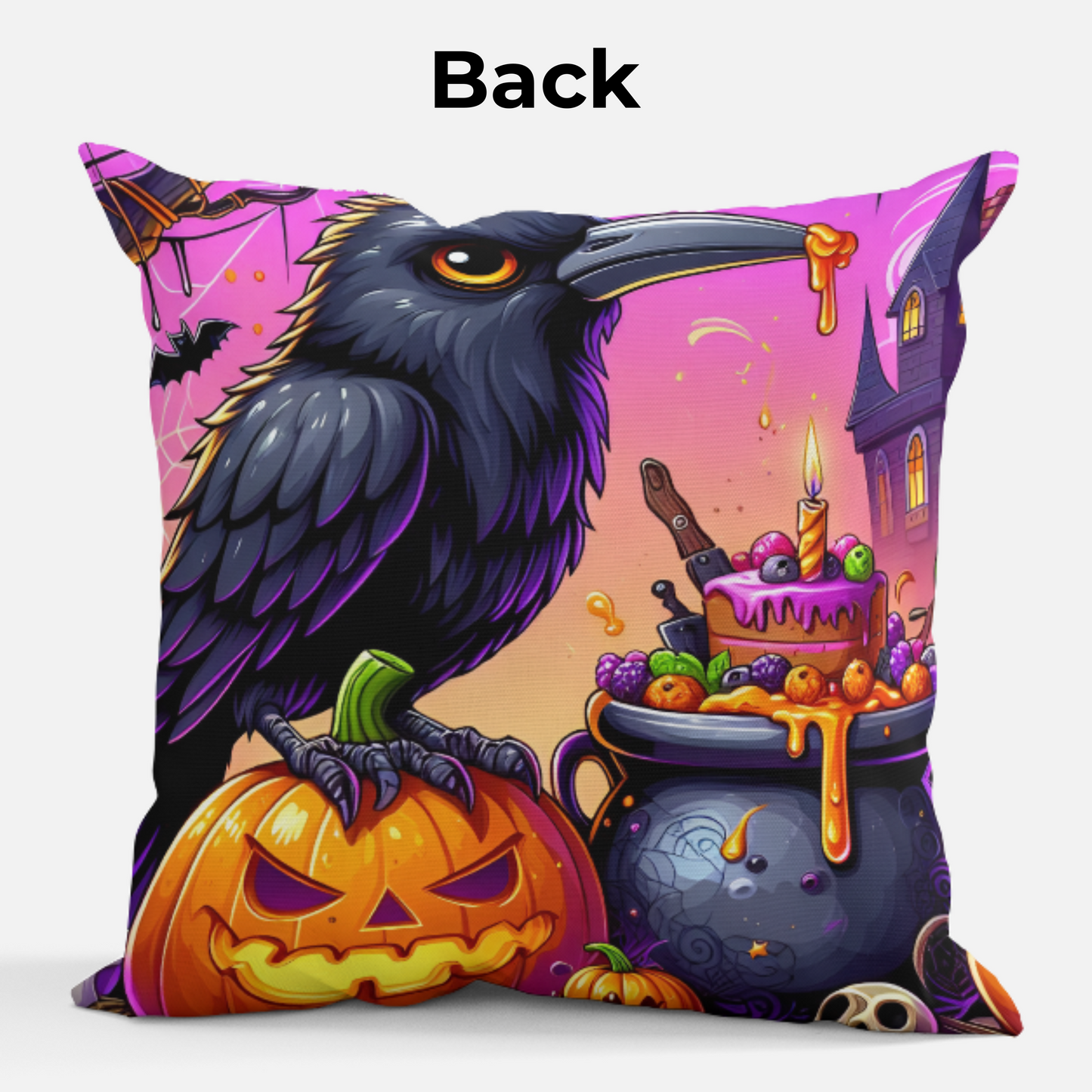 Cauldron Cackle Pillow (Free Shipping)
