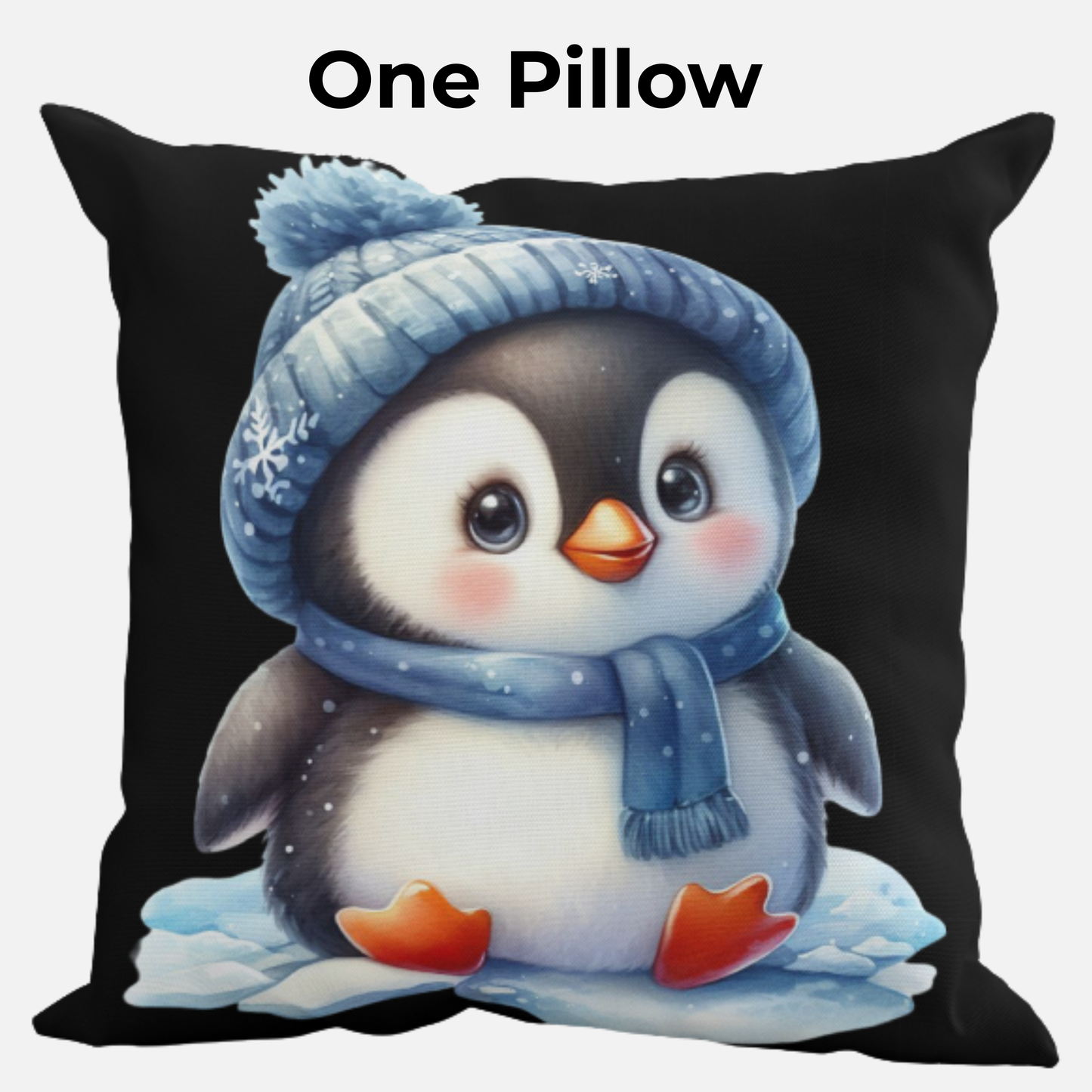 Snowcap Snuggles Pillow (Free Shipping)