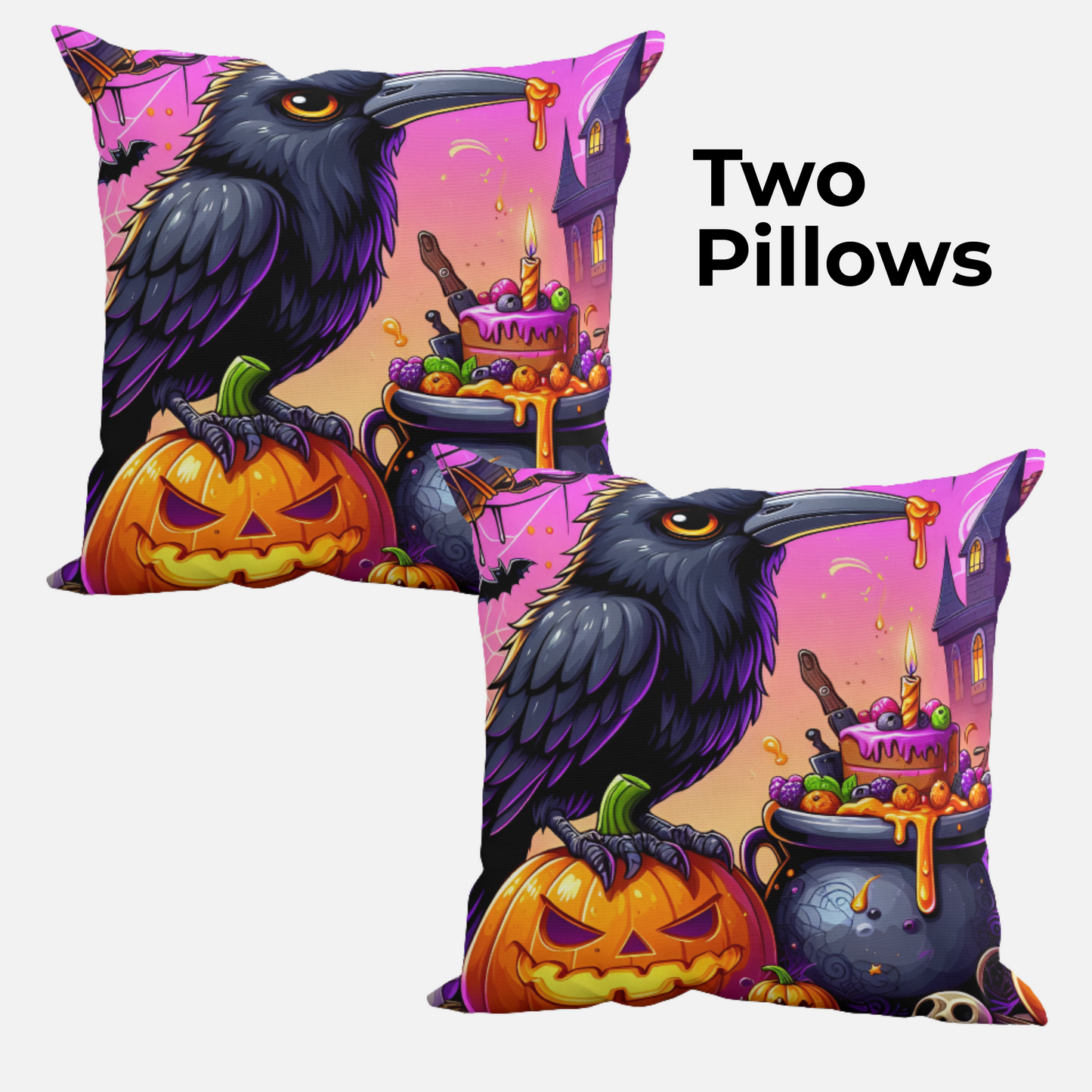 Cauldron Cackle Pillow (Free Shipping)
