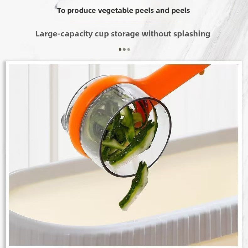 No More Flying Veggie Peels ? We?ve Got a Catcher!