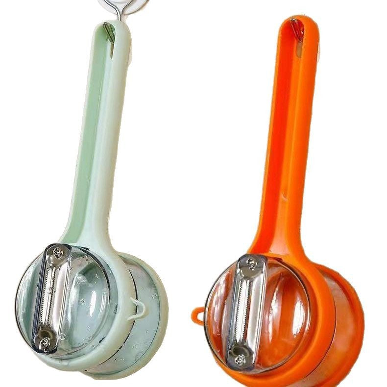 No More Flying Veggie Peels ? We?ve Got a Catcher!
