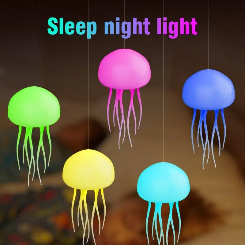 Voice-Controlled Jellyfish LED Night Light