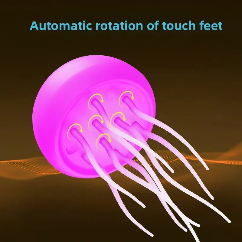 Voice-Controlled Jellyfish LED Night Light