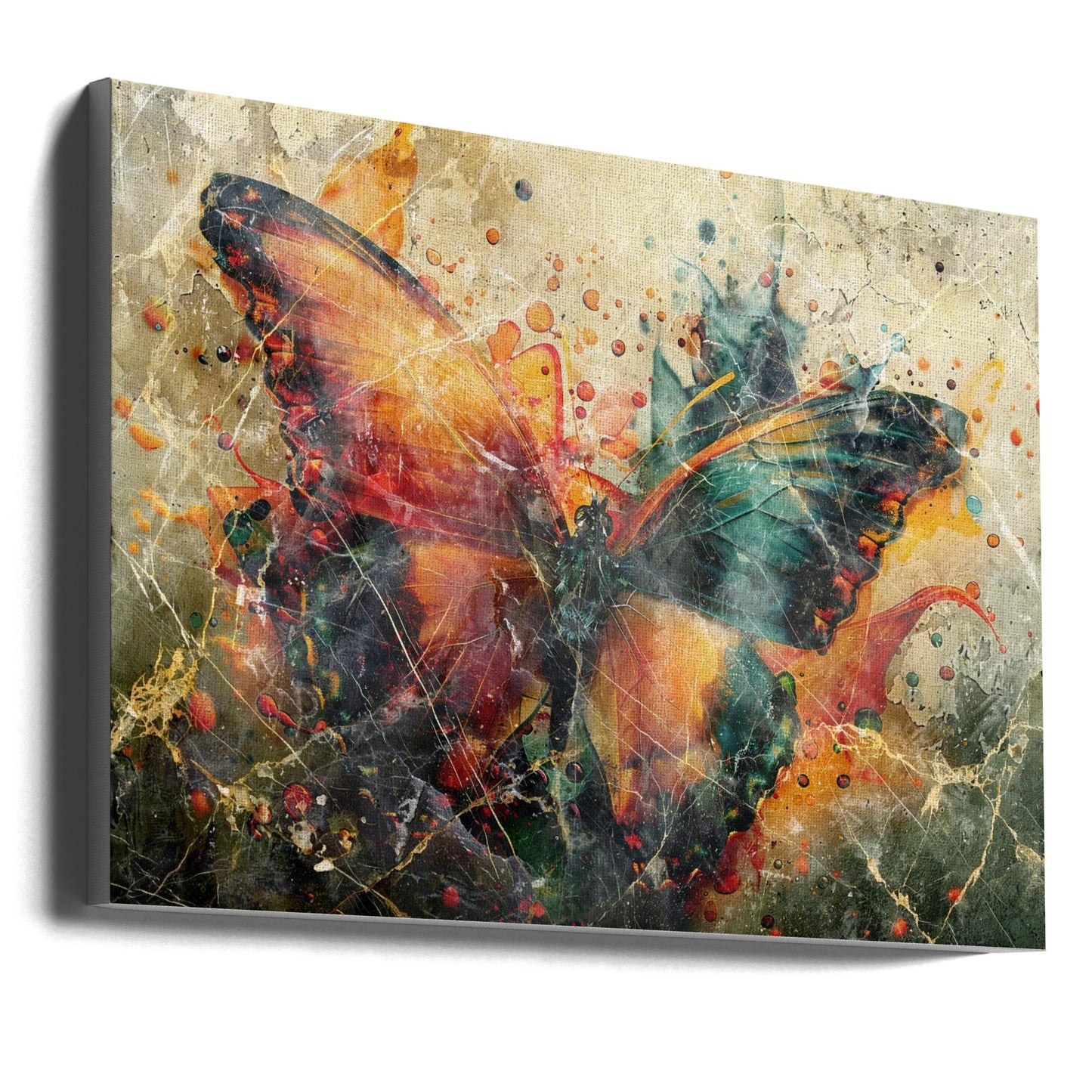 Butterfly Animal Vintage Art Illustration Wallart 04 - FREE SHIPPIING