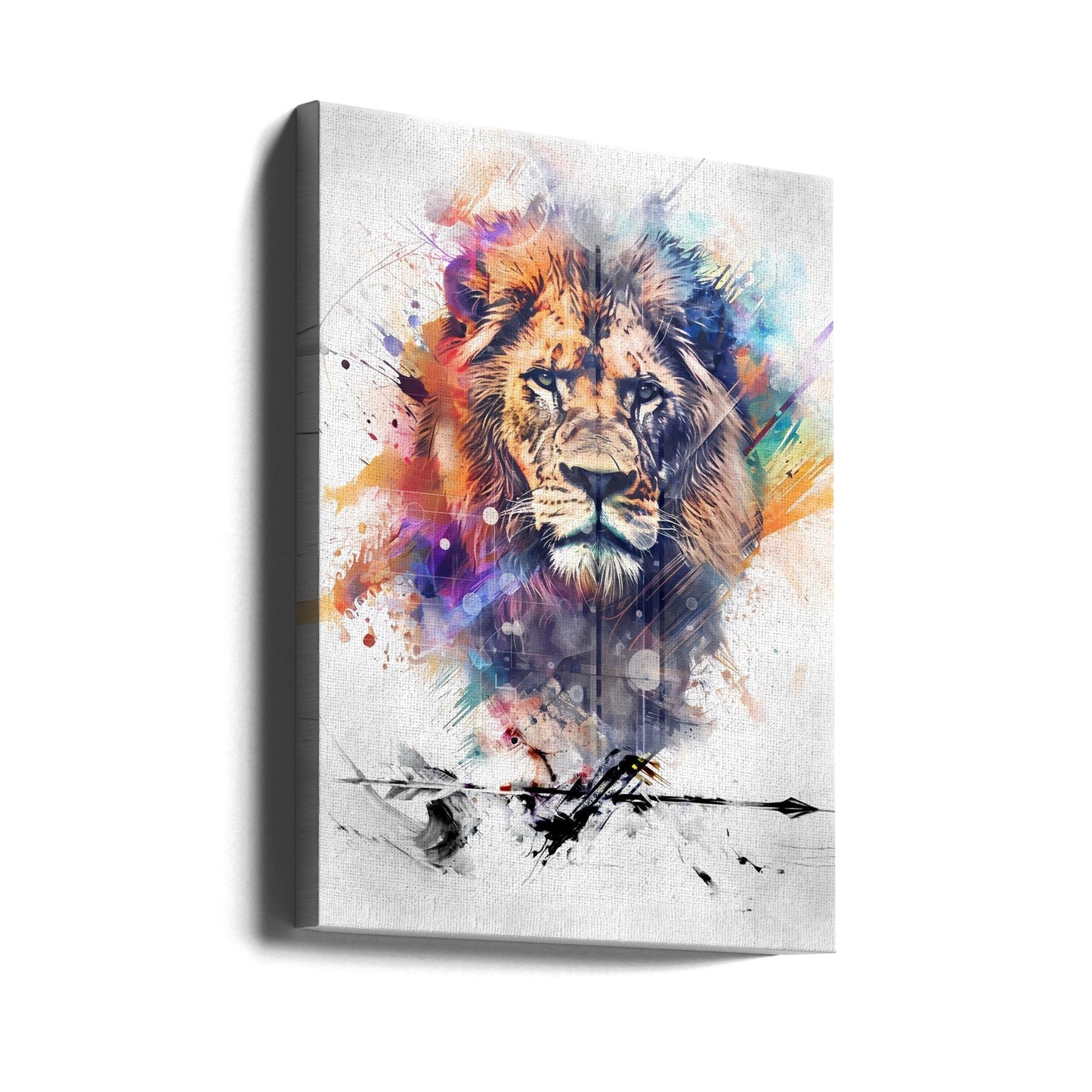 Wall art Lion Poster Art 04 - FREE SHIPPING