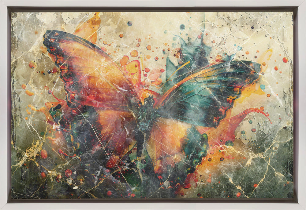 Butterfly Animal Vintage Art Illustration Wallart 04 - FREE SHIPPIING