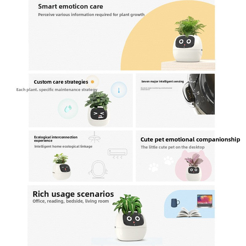 Intelligent lazy person automatic water-absorbing flowerpot - FREE SHIPPING!