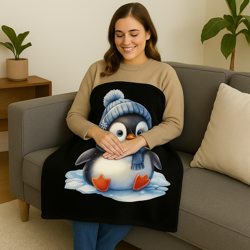 Snowcap Snuggles Throw (Free Shipping)