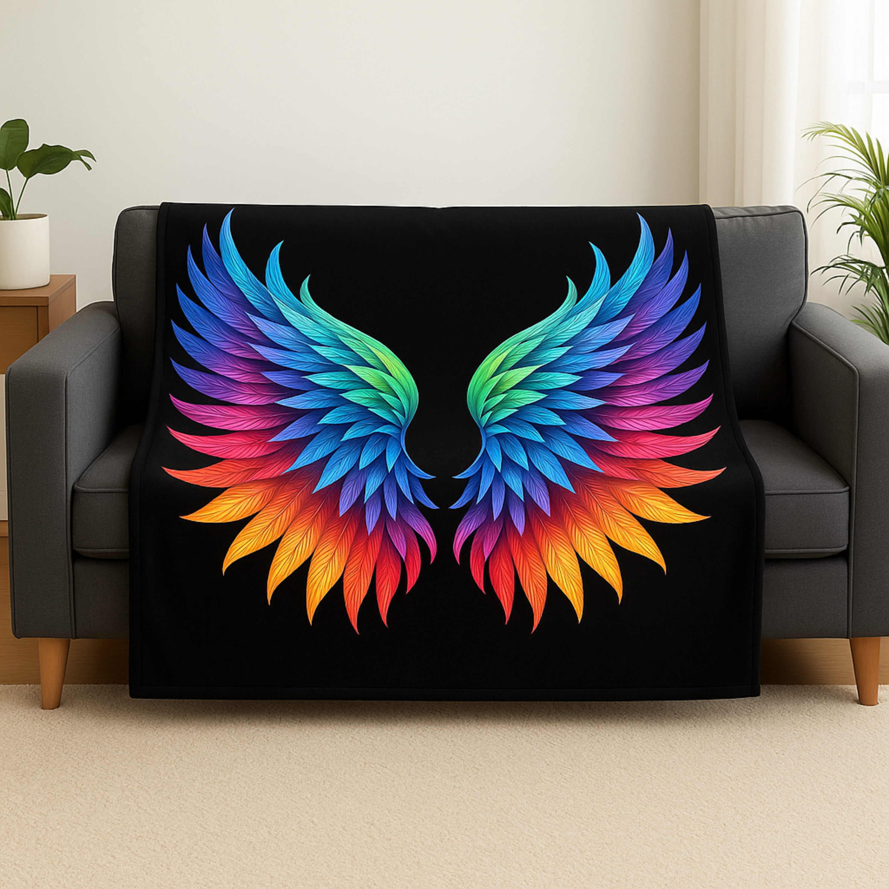 Angel's Wings Throw