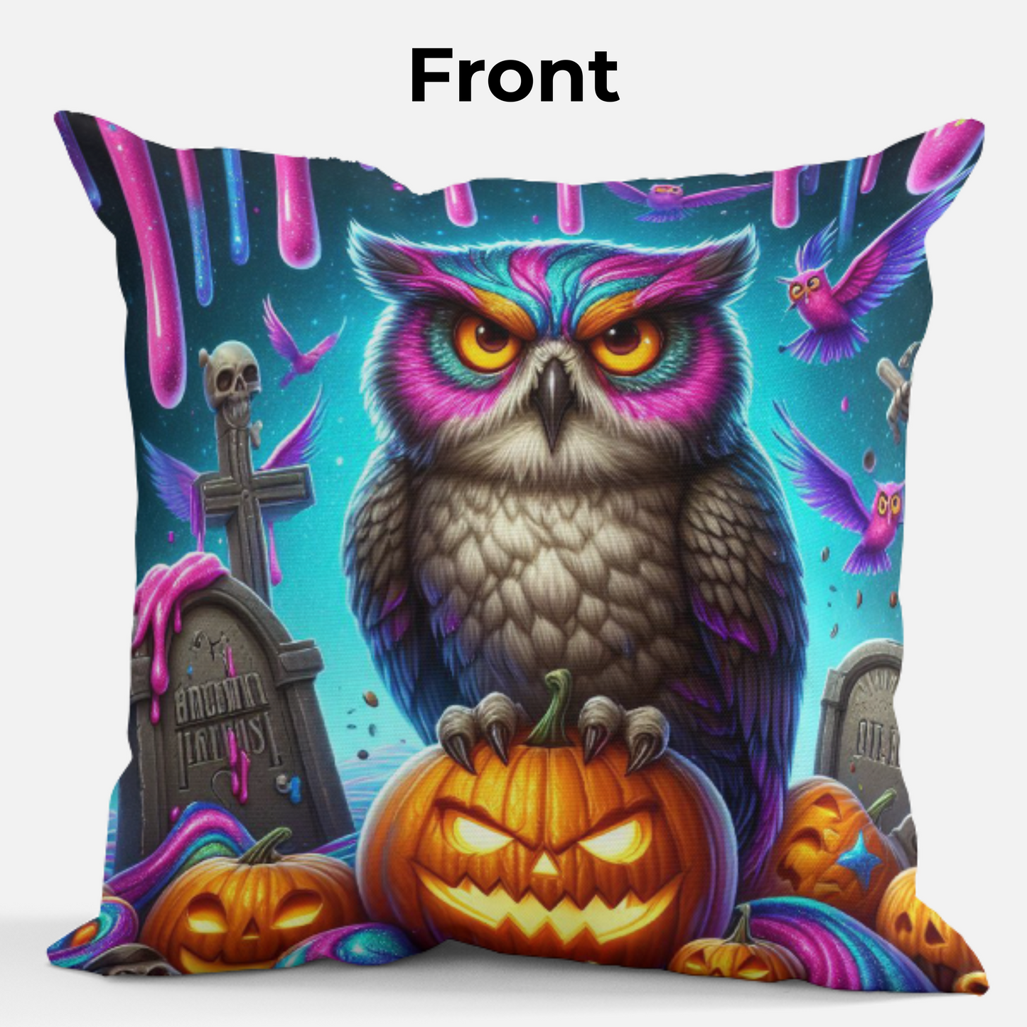 Hoot & Howl Pillow - FREE SHIPPING