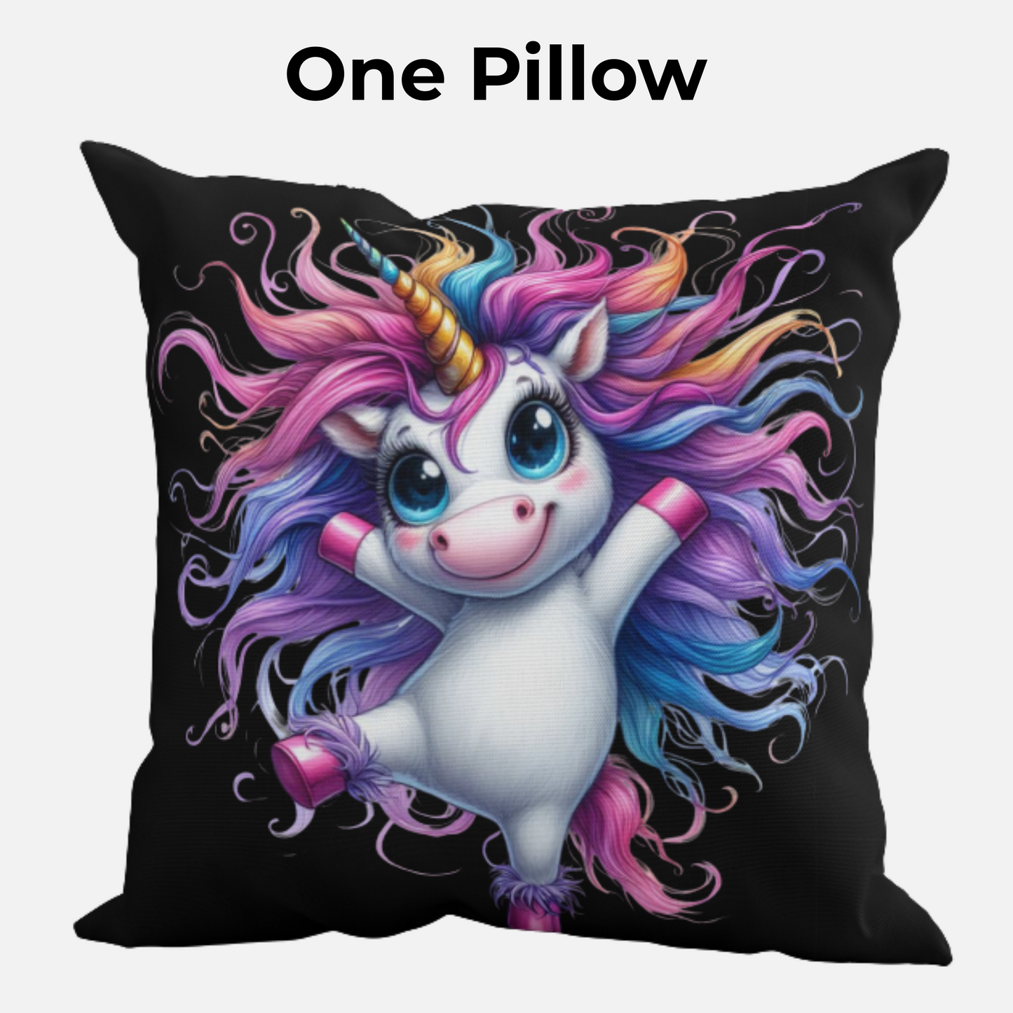 Sparkle Bliss & Cosmic Crisis Pillow  (Free Shipping)