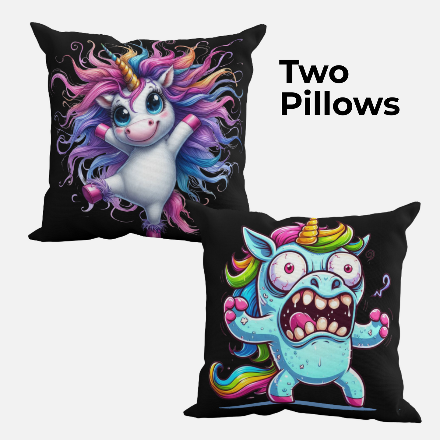 Sparkle Bliss & Cosmic Crisis Pillow  (Free Shipping)
