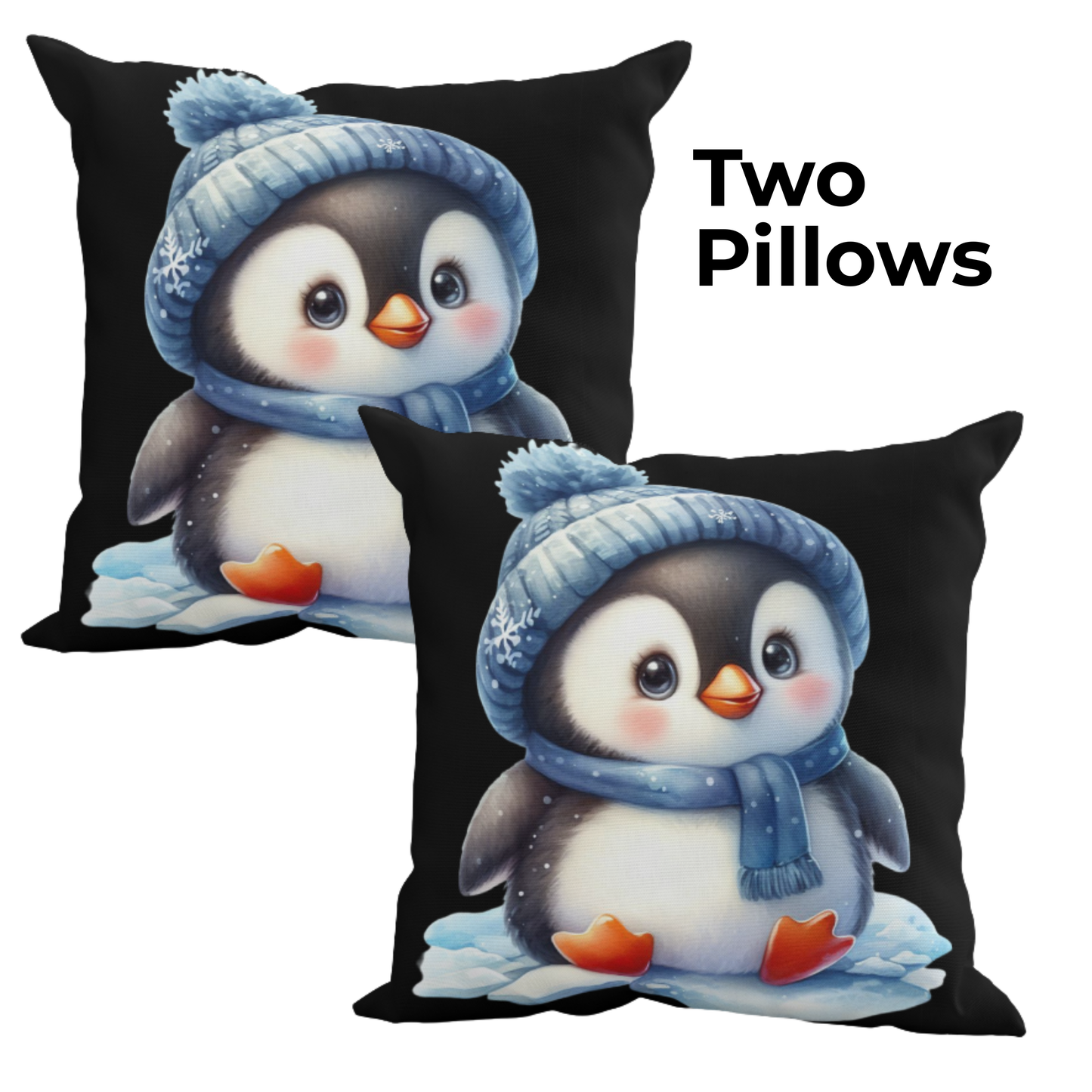 Snowcap Snuggles Pillow (Free Shipping)
