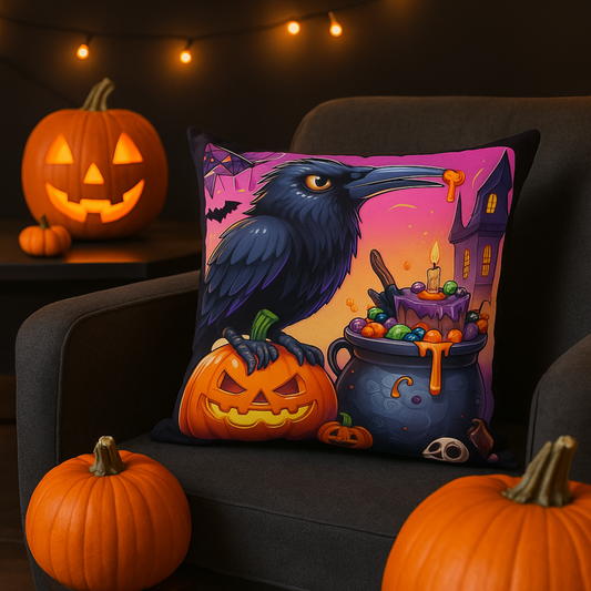 Cauldron Cackle Pillow (Free Shipping)