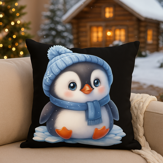 Snowcap Snuggles Pillow (Free Shipping)