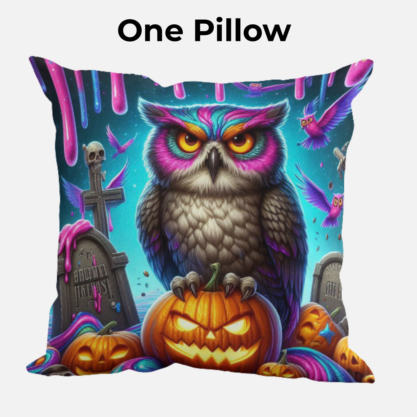 Hoot & Howl Pillow - FREE SHIPPING