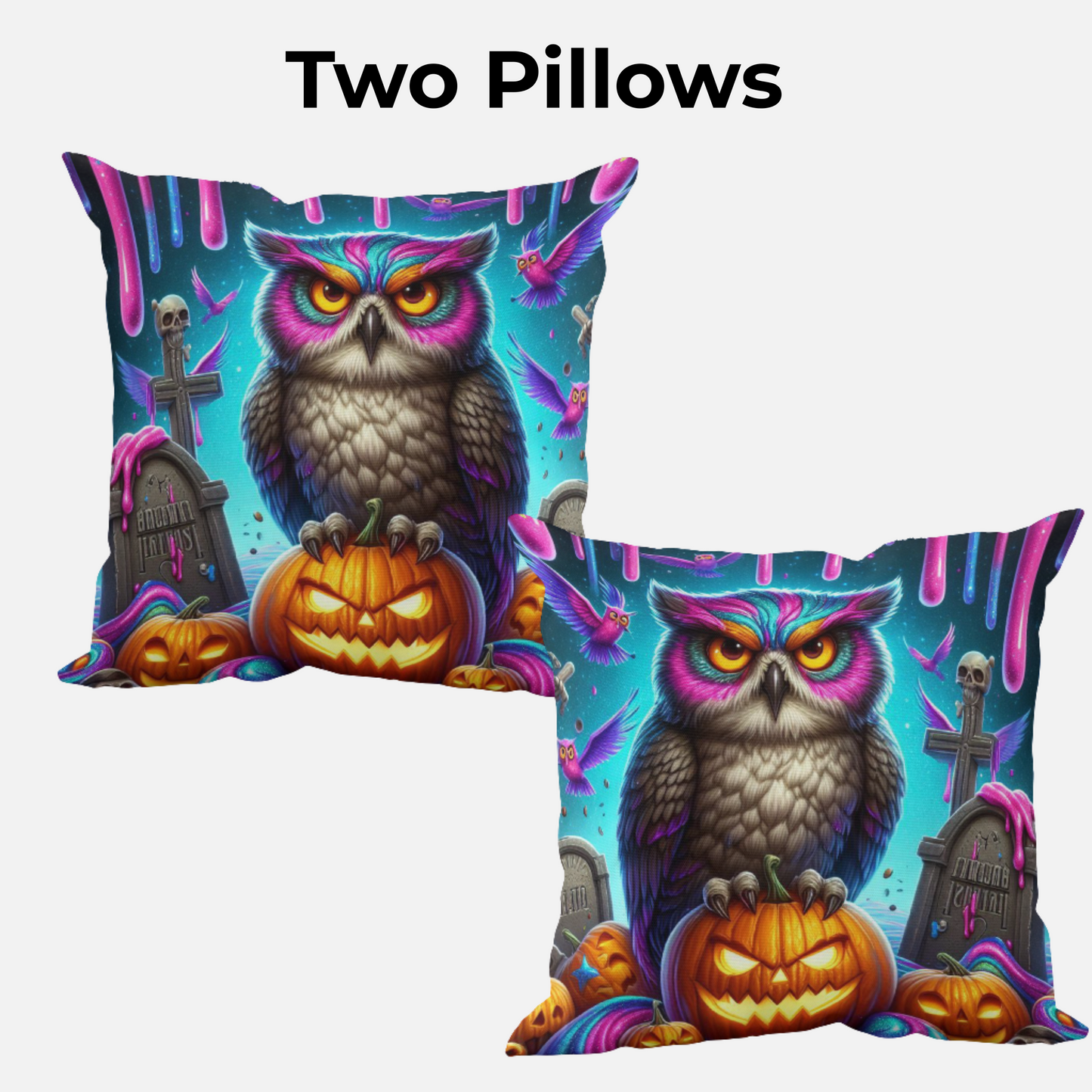 Hoot & Howl Pillow - FREE SHIPPING